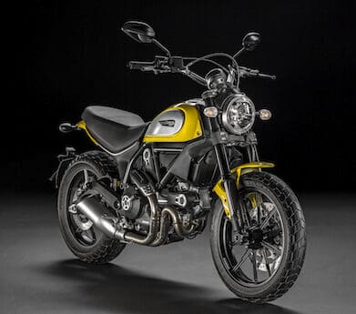 Ducati Scrambler Icon ranges