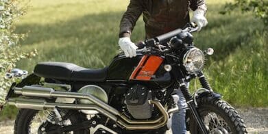 Moto Guzzi V7 scrambler kit