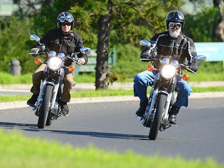 Open face helmet