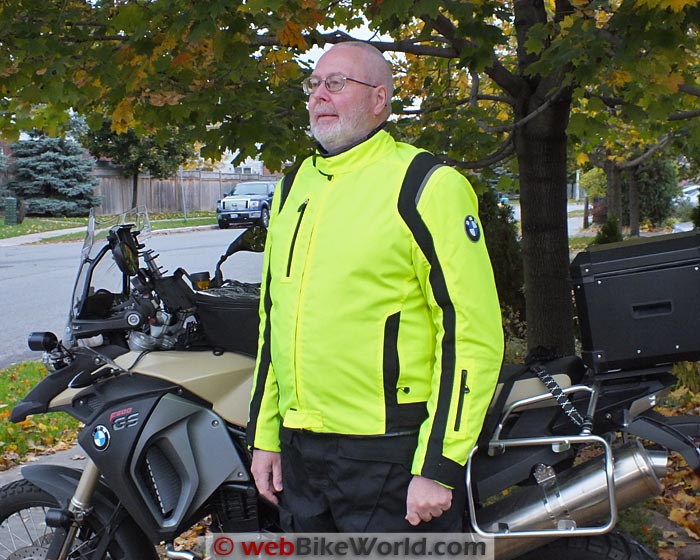 BMW Boulder Jacket High-Viz Yellow