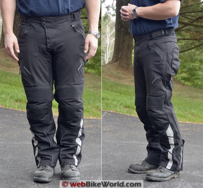 Fieldsheer Adventure Tour Pants Front Side Views