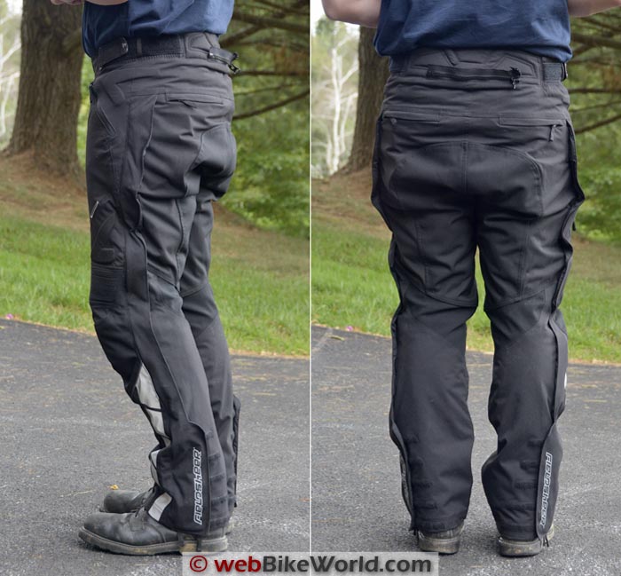 Fieldsheer Adventure Tour Pants Side Rear Views