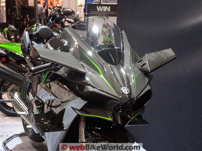 Kawasaki Ninja H2R Front