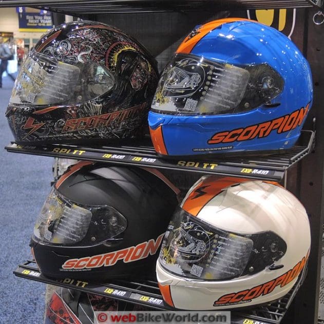 Scorpion Helmets 2015 Preview webBikeWorld
