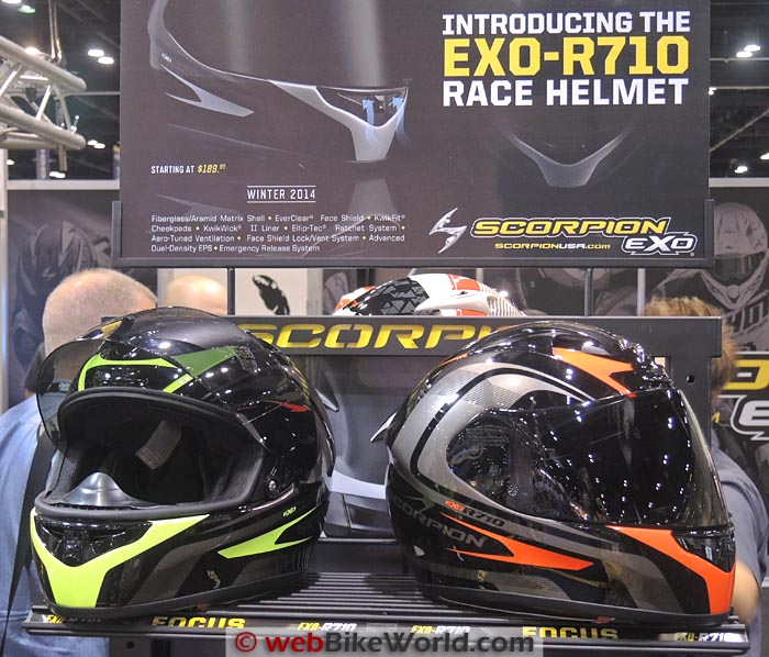 Scorpion EXO-R710 Helmets
