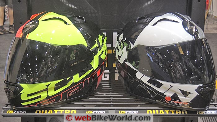 Scorpion EXO-R1200 Quattro Helmets
