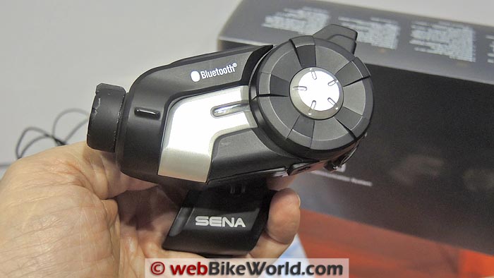 Sena 10C Close-up