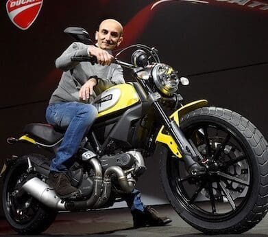 Ducati boss with Scrambler record sales revenue