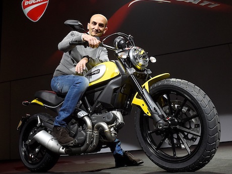 Ducati boss with Scrambler record sales revenue