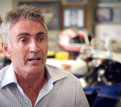 Mick Doohan training