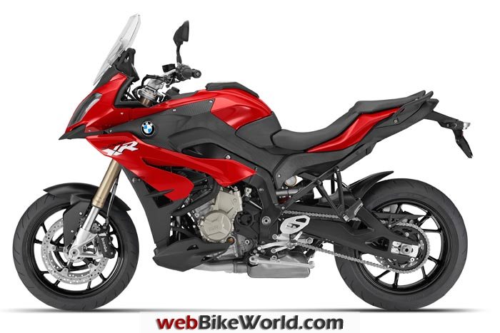 BMW S1000XR Red Left