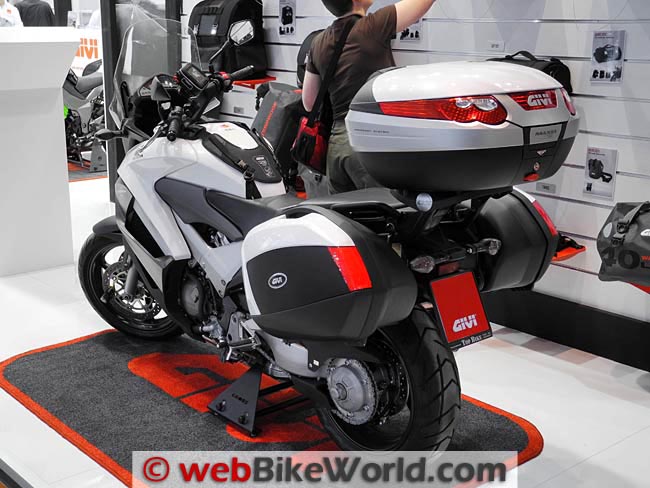 Honda Crossrunner With Givi Luggage