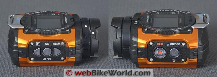 Ricoh WG-M1 Action Camera Buttons