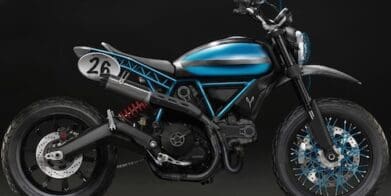 Ducati Scrambler Blue