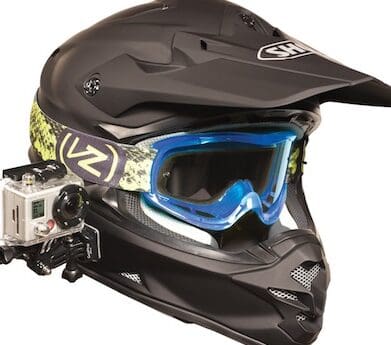 GoPro helmet camera