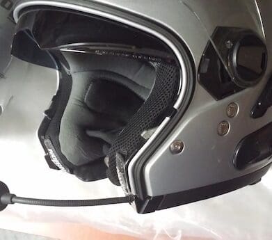 Nolan helmet with internal sun visor fine