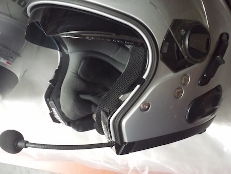 Nolan helmet with internal sun visor fine