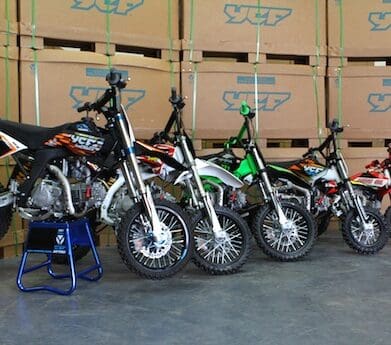 Some of the YCF range