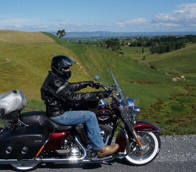 Harley in Hobbiton