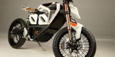 Zero electric motorcycle customised by Bruno