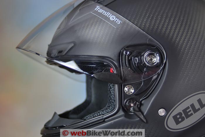 Bell Star Custom Fit Helmet Visor Release