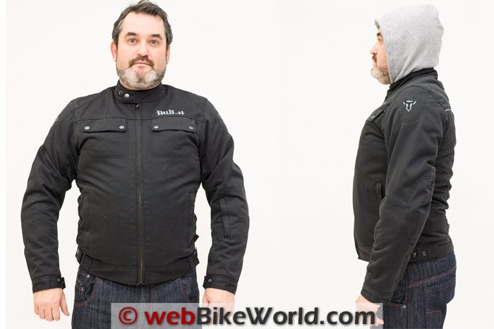 Bull-it Carbon Jacket Two Views