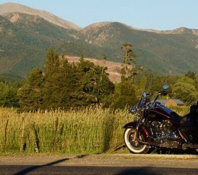 Mountains at Hanmer Springs rest day