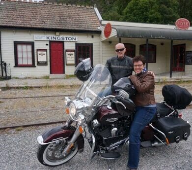 The "pillion in a million"