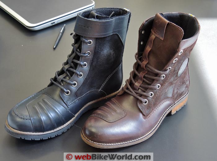 REV'IT! Royale and Regent Brown Boots