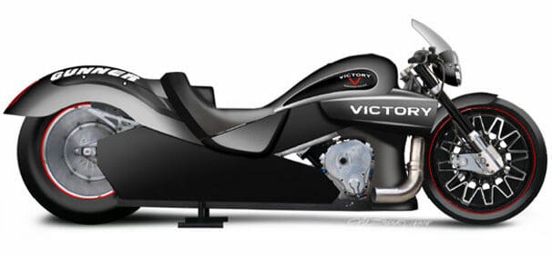 Victory Gunner drag bike