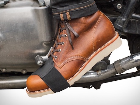 Slip on protector saves your boots webBikeWorld