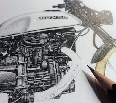 Coffee ring stain motorcycle engine - mechanical sympathy