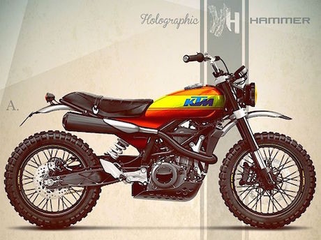 Holographic Hammer Duke 390 Scrambler