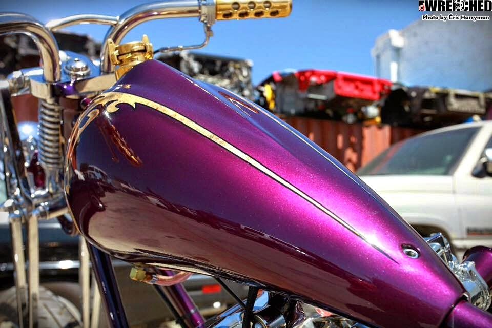 Serenity Bike Works Graped Ape: One sweet purple chopper