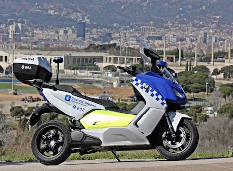 BMW scooter for police