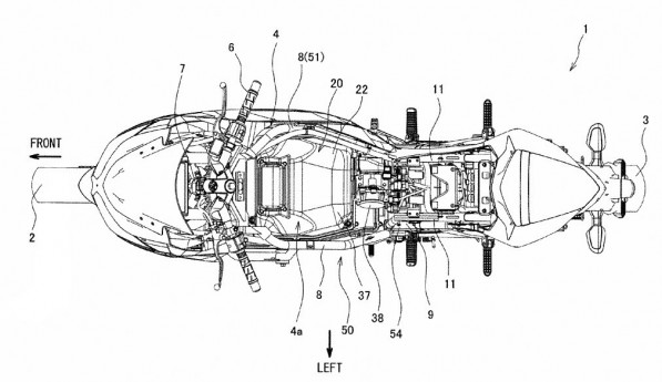 Electric Kawasaki Ninja patents