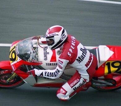 Freddie Spencer at the 1989 Japanese GP