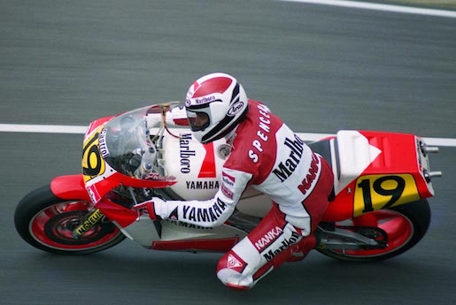 Freddie Spencer at the 1989 Japanese GP