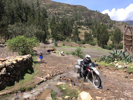 Husqvarana TR 650 terra goes through its paces in South America