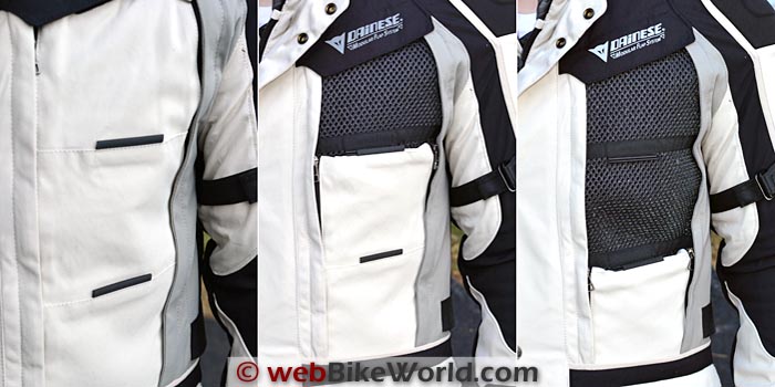 Dainese D-Explorer Jacket Front Vent