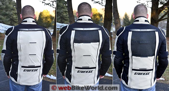 Dainese D-Explorer Jacket Rear Vent