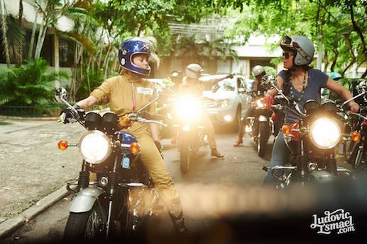 French female riders L'Equipee