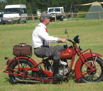 All Indian motorcycle rally