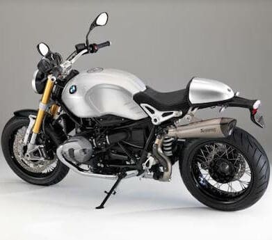 BMW R nineT tank with visible seam