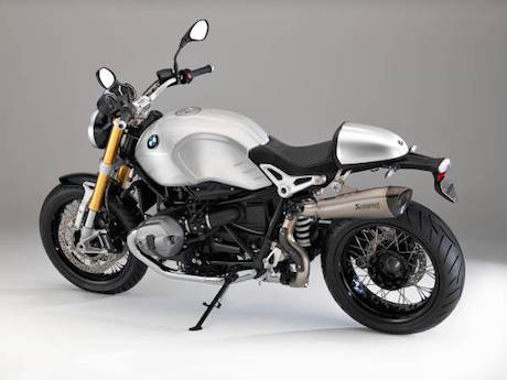BMW R nineT tank with visible seam