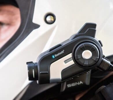 Sena 10C Bluetooth action camera and intercom headset residents