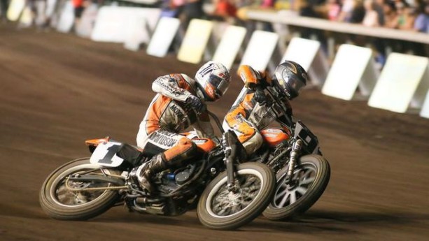 Harley-Davidson flat track event at ESPN X Games in Austin, Texas