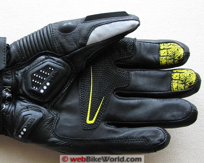 Knox Zero 2 Gloves Palm Close-up