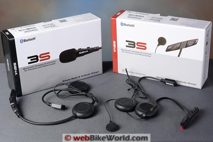 Sena 3S Plus Bluetooth System Universal Microphone Kit, 3SPLUS-WB