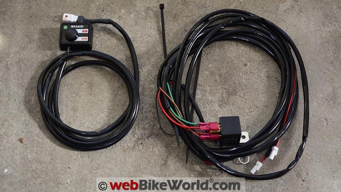 SHAD Seat Heated Wiring Kit